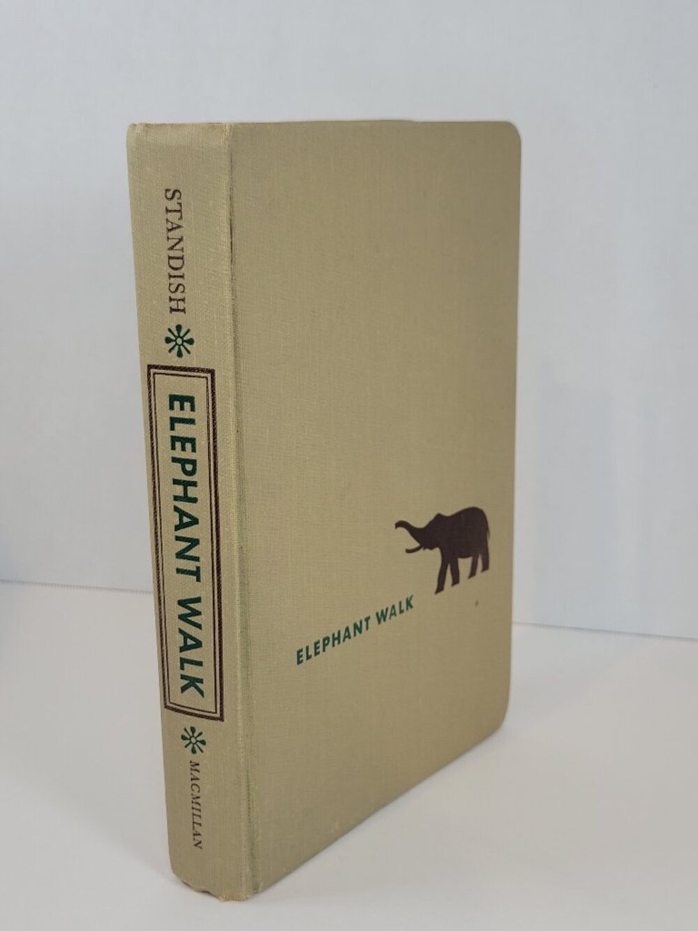 1949 Novel Elephant Walk by Robert Standish Hardcover